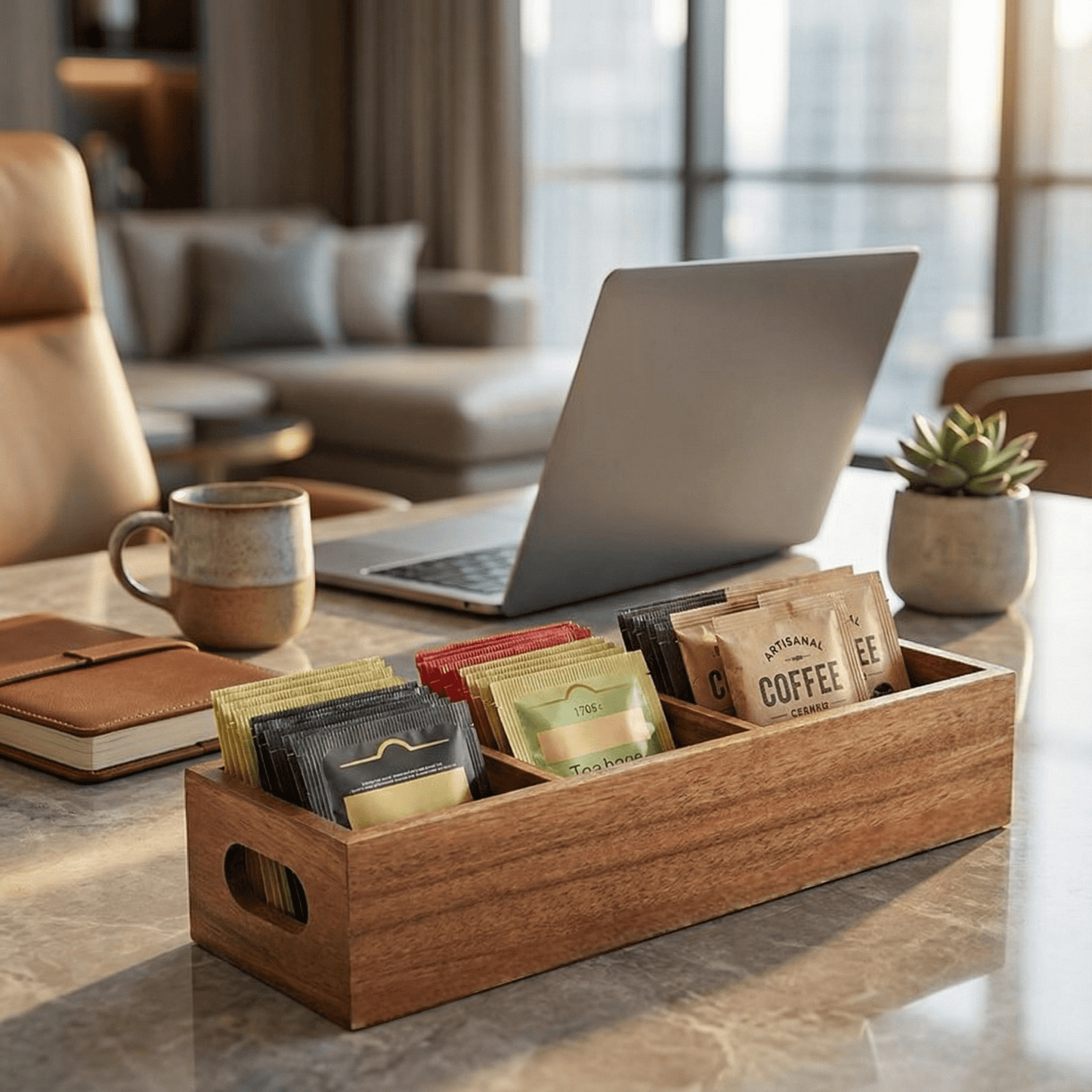Tier Tea Caddy
